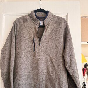 Johnnie-O Large 3/4 zip Size Large